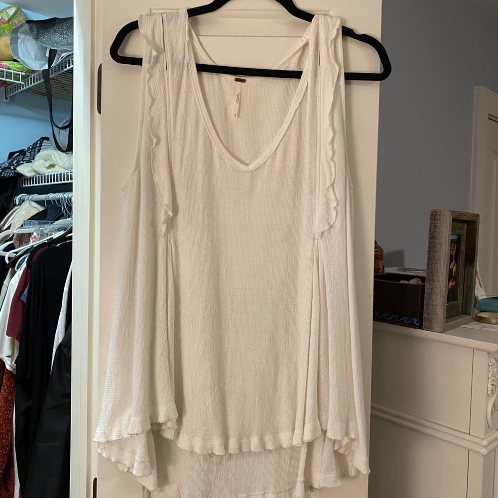 Free people ruffle tank